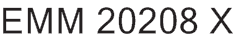 EMM 20208 X