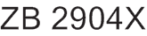 ZB 2904X