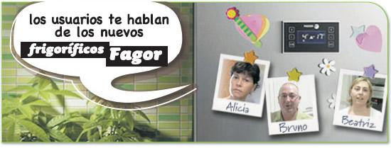 los usuarios te hablan de los nuevos frigor&iacute;ficos Fagor