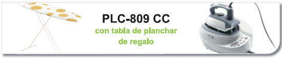 PLC-809 CC con tabla de planchar de regalo