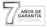 7 a&ntilde;os de garant&iacute;a opcional