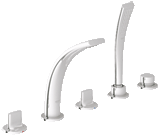 GROHE Ondus Combinación para baño y ducha 3/4" 31047 000