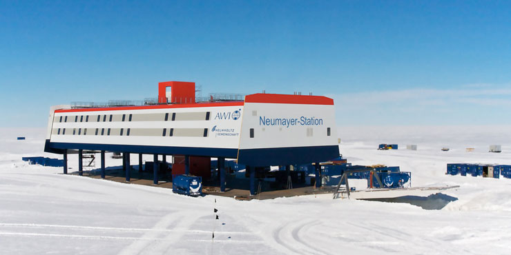 Neumayer Station Antarctica, Antártida