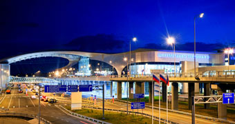 International airport Sheremetievo Moscú, Rusia