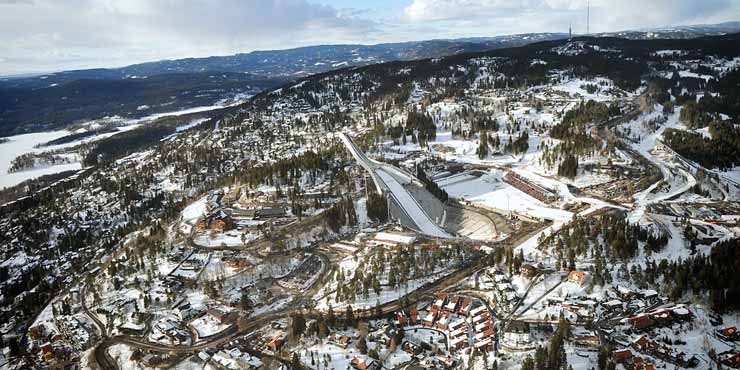 Holmenkollen Ski Jump Oslo, Noruega