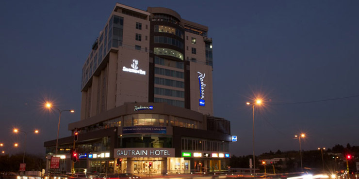 Hotel Radisson Blu Gautrain Johannesburgo, Sudáfrica