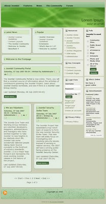 free joomla template