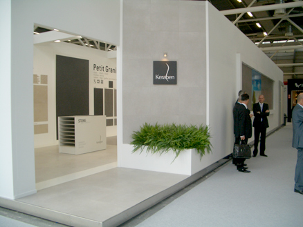 Keraben Stand in a International Fair