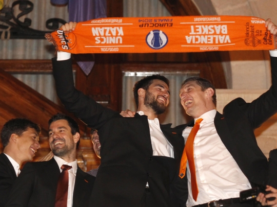 valencia basket- campeones eurocup- patrocinadores pamesa cerámica