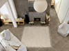 PVTO./FLOOR: ALFA MARFIL 45X45 - ALFA NOCE 45X45 - CNF. PORTICO MARFIL 15X30