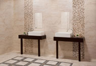 RVTO. / WALL / RVTM: PETRA MARFIL 31,6X60 - PETRA MIX 31,6X45,2  PVTO./FLOOR/SOL: PETRA MARFIL 45X45 - PETRA CUADRO MARFIL 45X45</p>