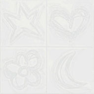 AGATHA CUATRO RELIEVE - BLANCO