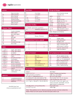 Thumbnail highlighting Special Characters section.