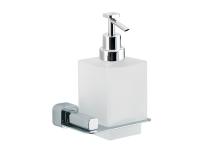 Dosificador pared cristal negro