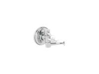 Percha triple giratoria