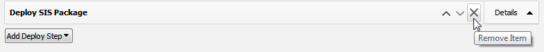 "Removing deploy steps"