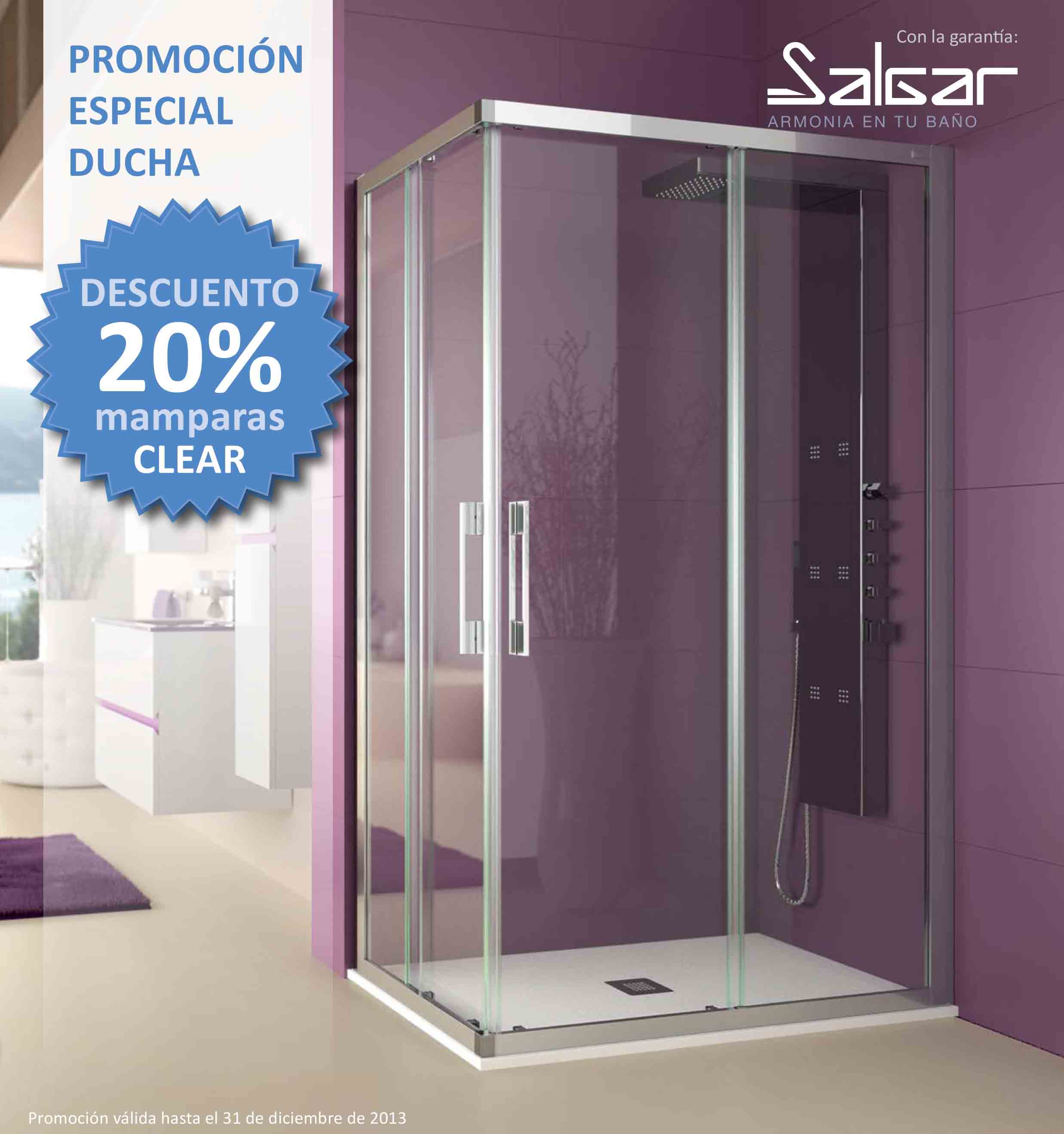 Promocion mamparas CLEAR-1