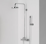 Mezclador ducha vista termost�tica Ente con accesorios