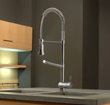 Ona Professional Kitchen Faucet with 2 function Pull down Spray