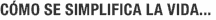Cómo se simplifica la vida...
