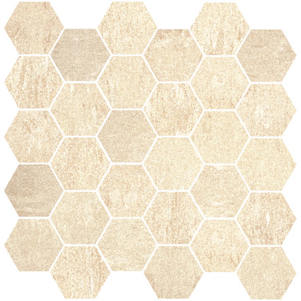 Mosaico Hex Marfil 30x30 PESP1400