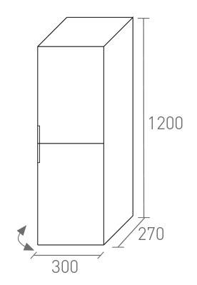 COLUMNA ASTER BLANCO