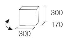 CUBO AQUA ANTRACITA