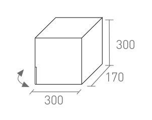 CUBO ASTER BLANCO