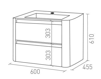 MUEBLE MOON 60 ARABICA