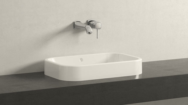 GROHE Grandera M-TAMAÑO
+ Duravit Happy D.2