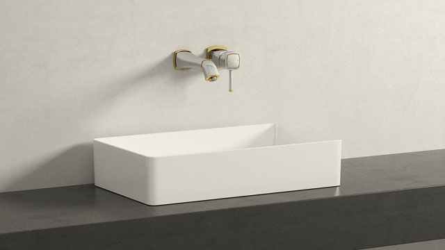 GROHE GRANDERA M-TAMAÑO
+ Laufen Living Square