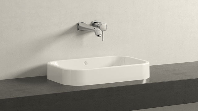 GROHE Grandera L-TAMAÑO
+ Duravit Happy D.2