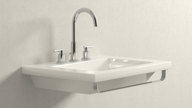 GROHE Atrio L-TAMAÑO
+ Laufen Living Square