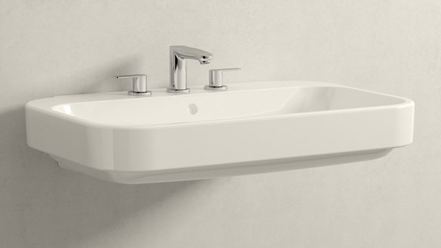 GROHE Eurostyle Cosmopolitan S-TAMAÑO
+ Duravit Happy D.2
