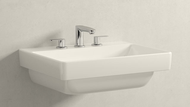 GROHE Eurostyle Cosmopolitan S-TAMAÑO
+ Laufen Pro S