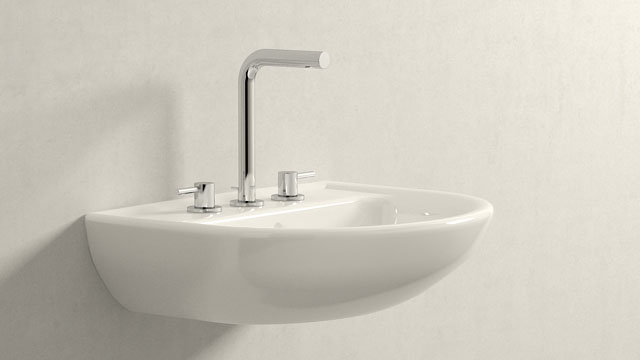 GROHE Essence L-TAMAÑO
+ Laufen Pro B