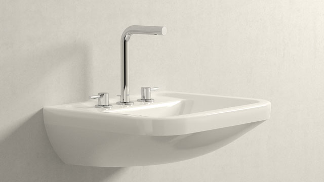 GROHE Essence L-TAMAÑO
+ Villeroy&Boch Omnia architectura