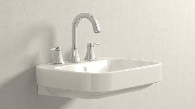 GROHE Grandera L-TAMAÑO
+ Duravit Happy D.2