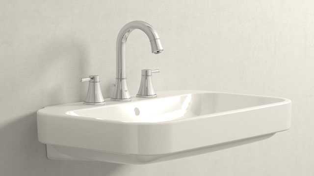 GROHE Grandera L-TAMAÑO
+ Duravit Happy D.2