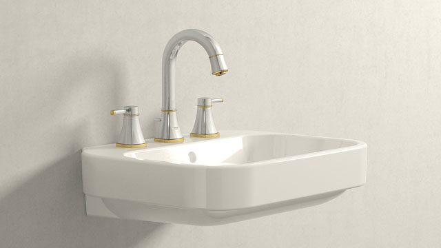 GROHE GRANDERA L-TAMAÑO
+ Duravit Happy D.2