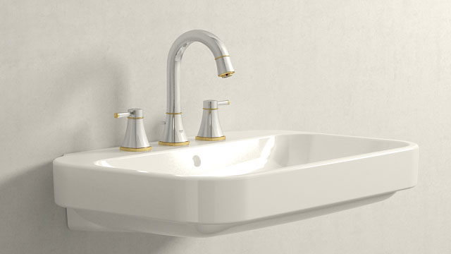 GROHE GRANDERA L-TAMAÑO
+ Duravit Happy D.2