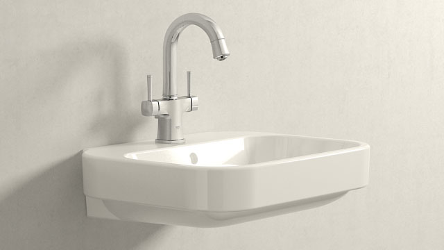GROHE Grandera L-TAMAÑO
+ Duravit Happy D.2