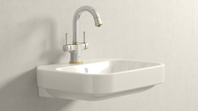 GROHE GRANDERA L-TAMAÑO
+ Duravit Happy D.2