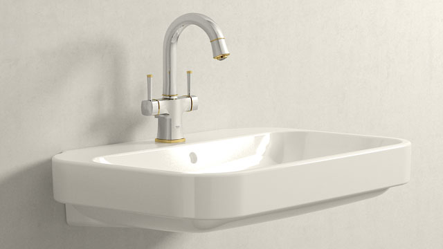GROHE GRANDERA L-TAMAÑO
+ Duravit Happy D.2
