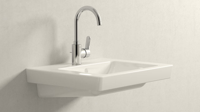 GROHE Eurostyle Cosmopolitan L-TAMAÑO
+ Villeroy&Boch Subway 2.0