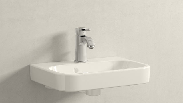 GROHE Grandera S-TAMAÑO
+ Duravit Happy D.2