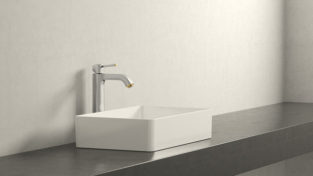 GROHE GRANDERA XL-TAMAÑO
+ Laufen Living Square