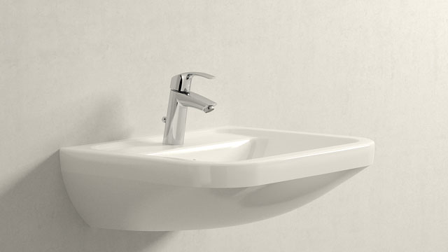 GROHE Eurosmart NEW M-TAMAÑO
+ Villeroy&Boch Omnia architectura