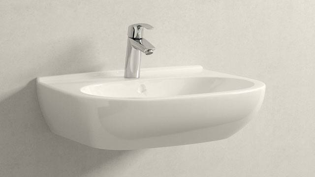 GROHE Eurosmart NEW M-TAMAÑO
+ Villeroy&Boch O.novo