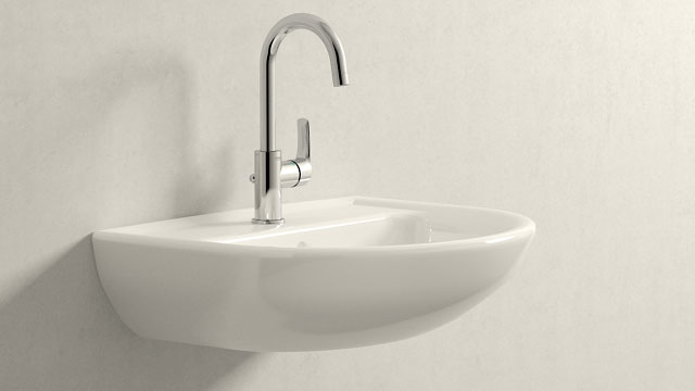 GROHE Eurosmart NEW L-TAMAÑO
+ Laufen Pro B